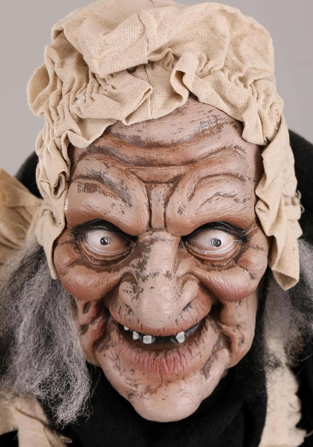 Figura Animatrónica del Segador del Terror con Luz y Sonido | Decoración Gigante para Halloween