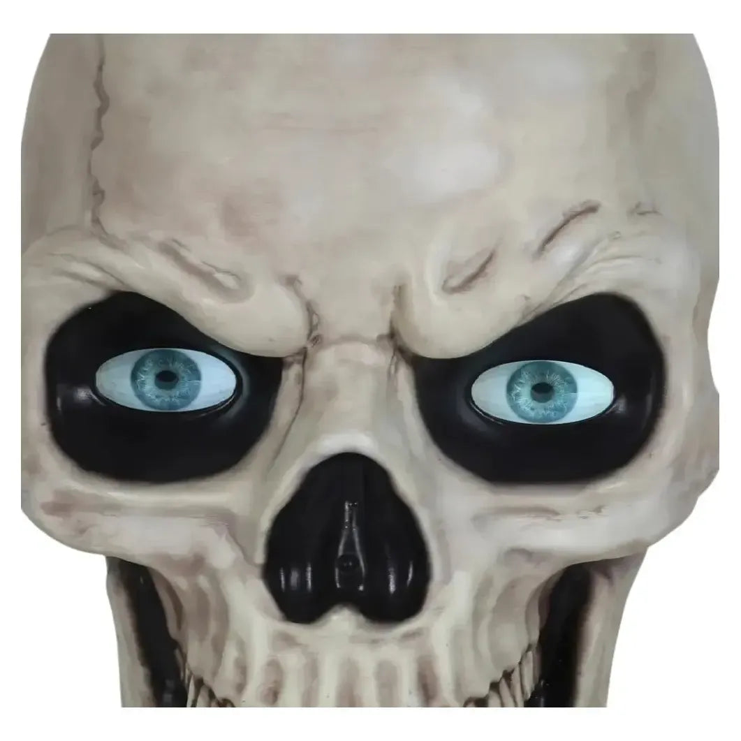 Halloween Esqueleto Gigante 1.5 Mts Ojos Lcd